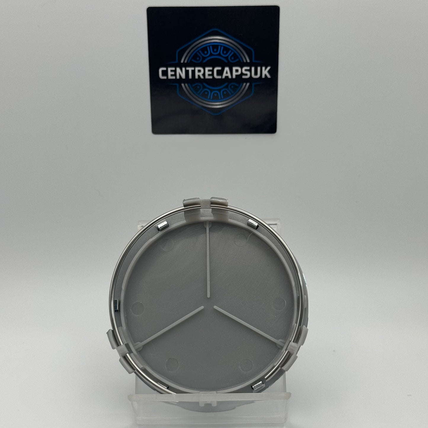 Mercedes-Benz Silver Centre Caps 75mm - Set of 4