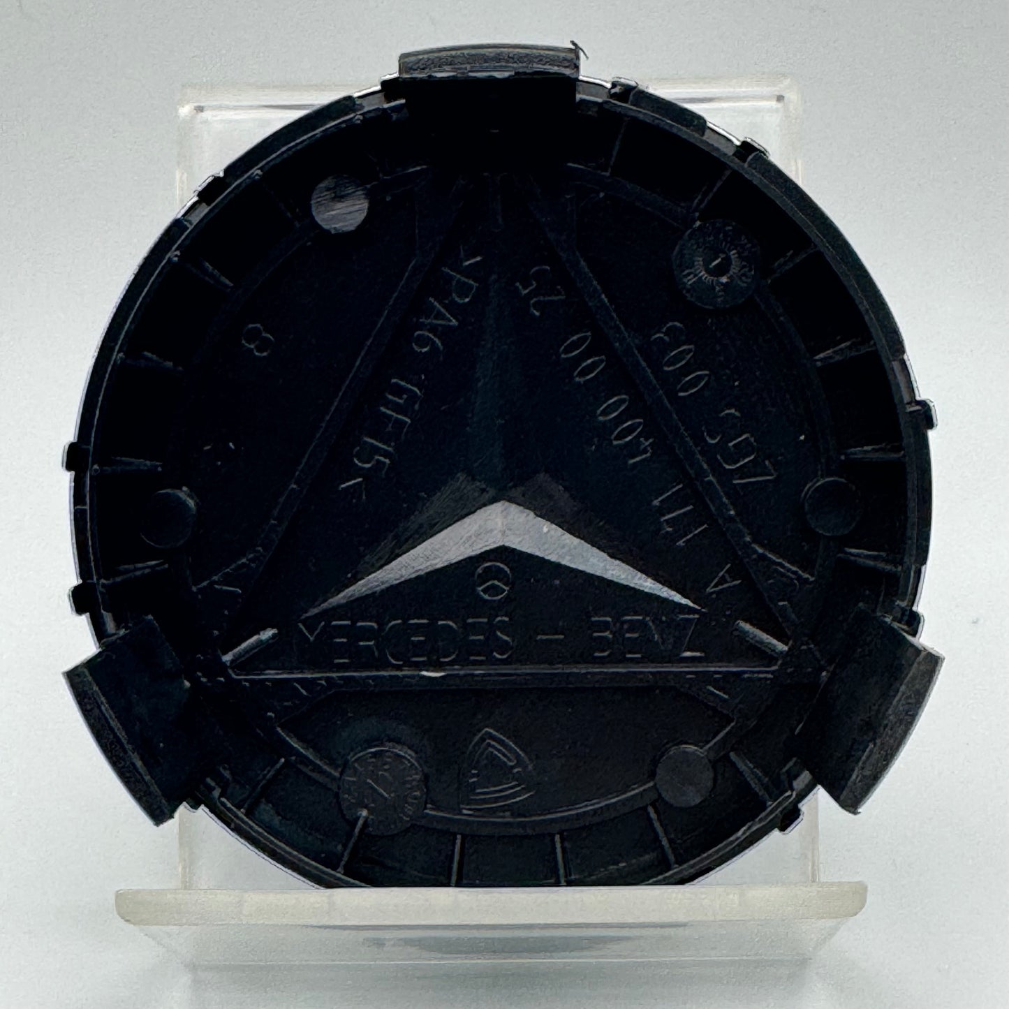 Mercedes-Benz Chrome & Black Centre Caps 75mm - Set of 4