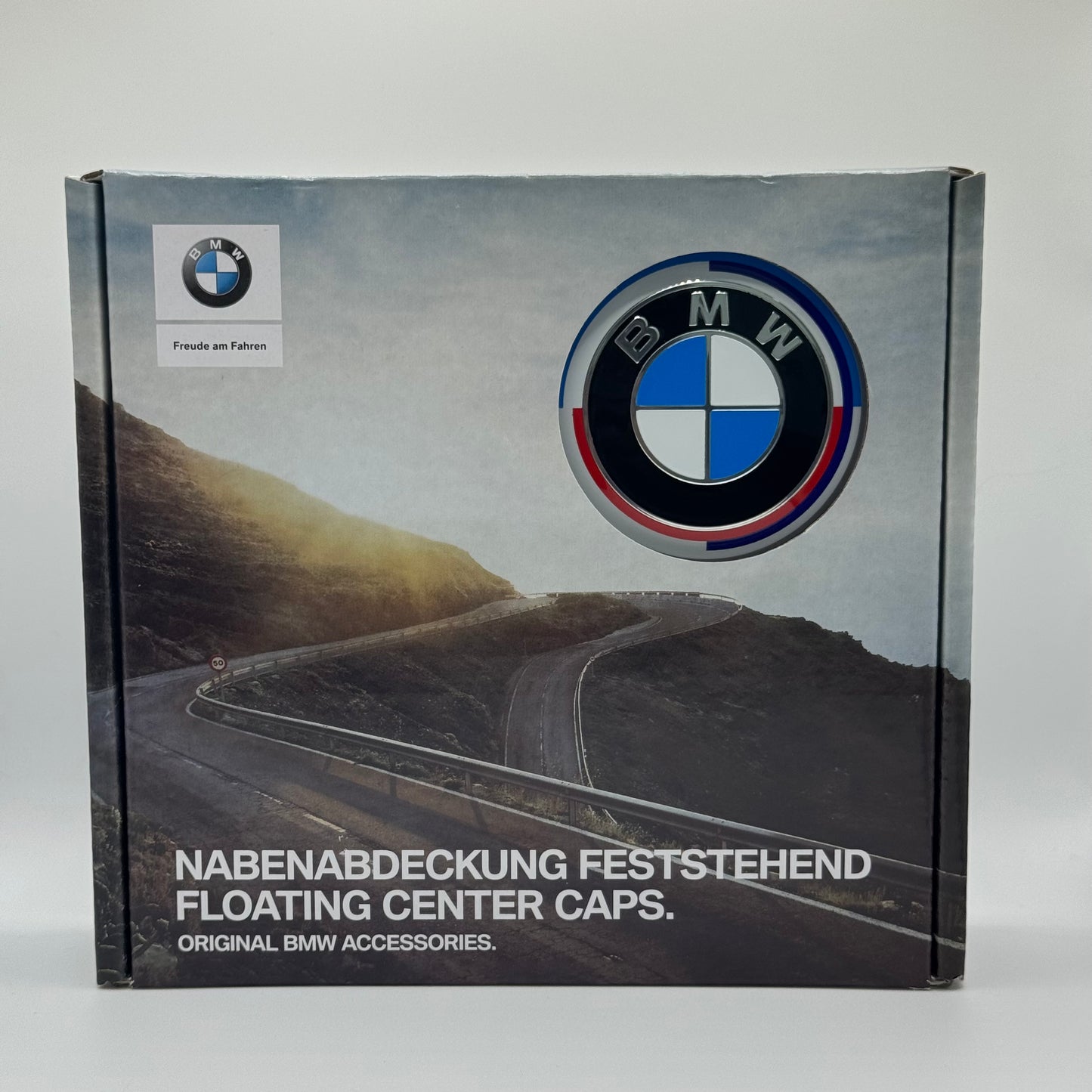 BMW 50th Anniversary Floating Centre Caps 68mm - Set of 4
