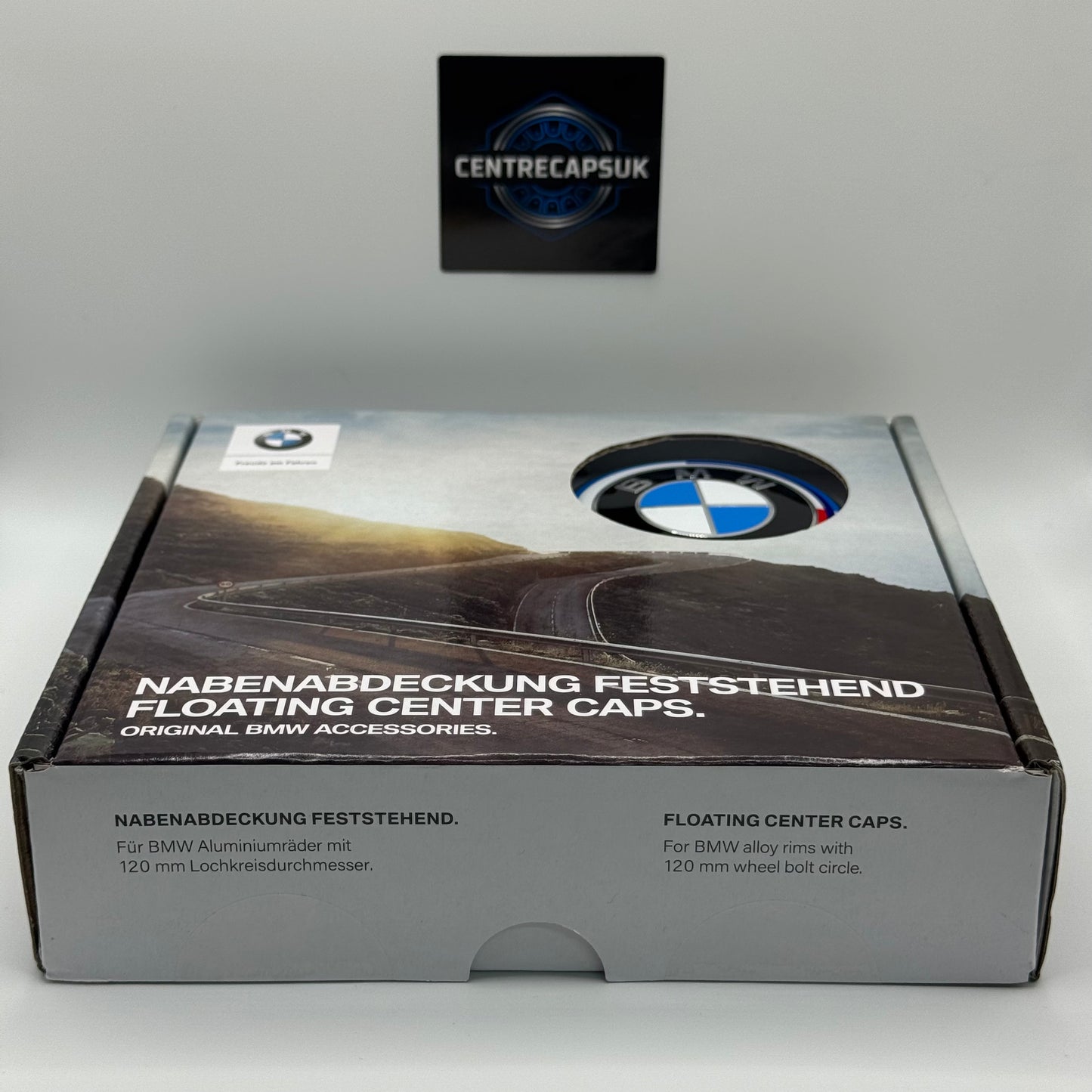 BMW 50th Anniversary Floating Centre Caps 68mm - Set of 4