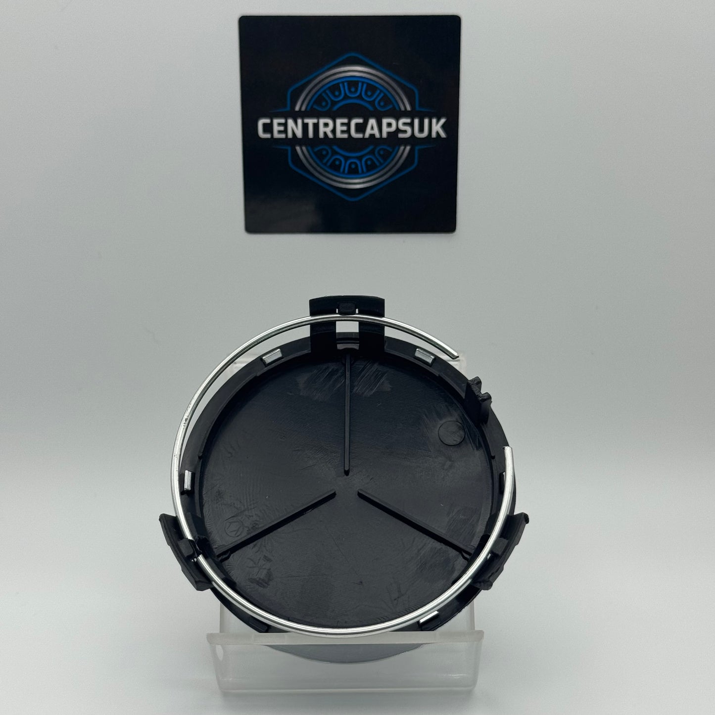 Mercedes-Benz Matt Black Centre Caps 75mm - Set of 4