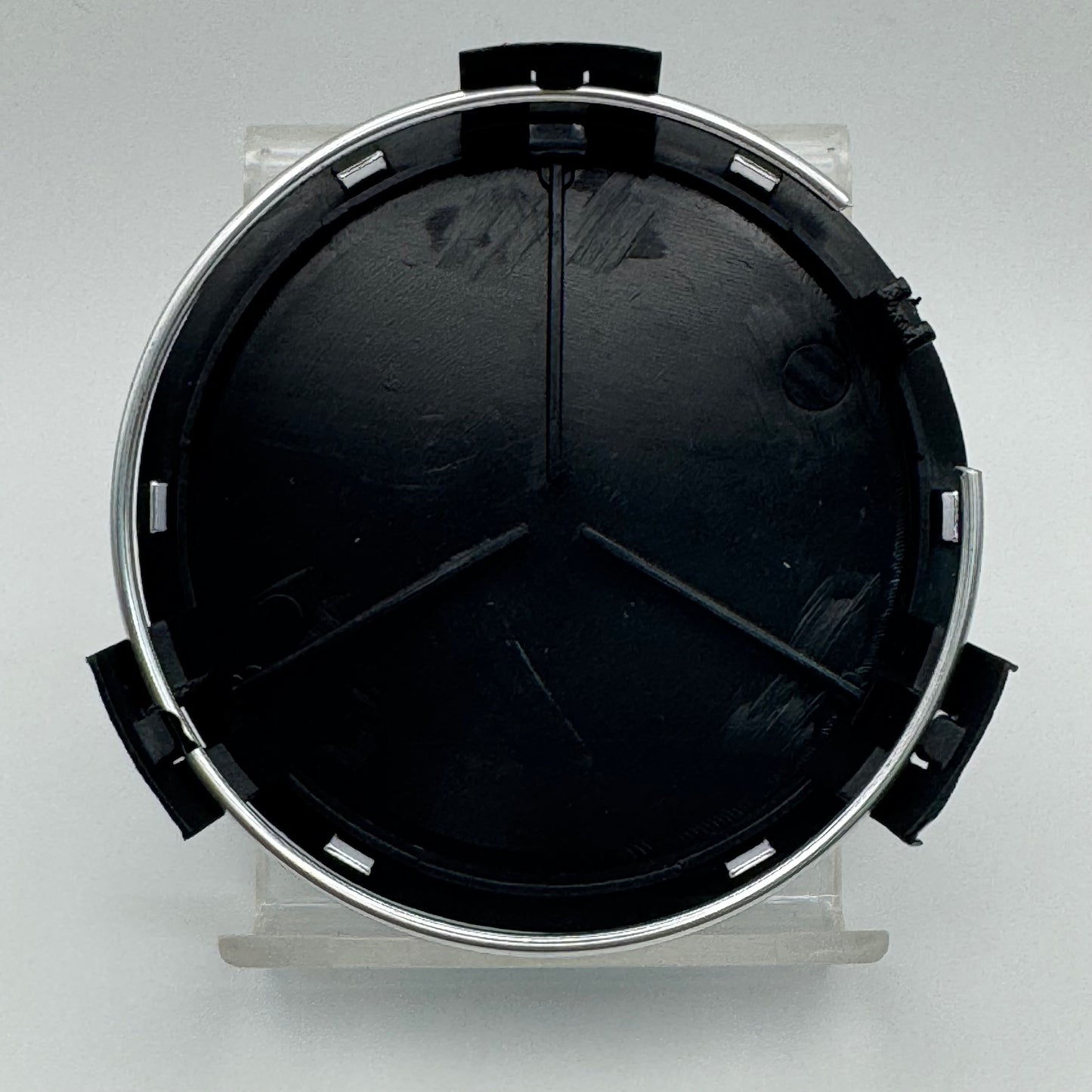 Mercedes-Benz Matt Black Centre Caps 75mm - Set of 4
